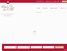 Tablet Screenshot of hotel-ill.fr